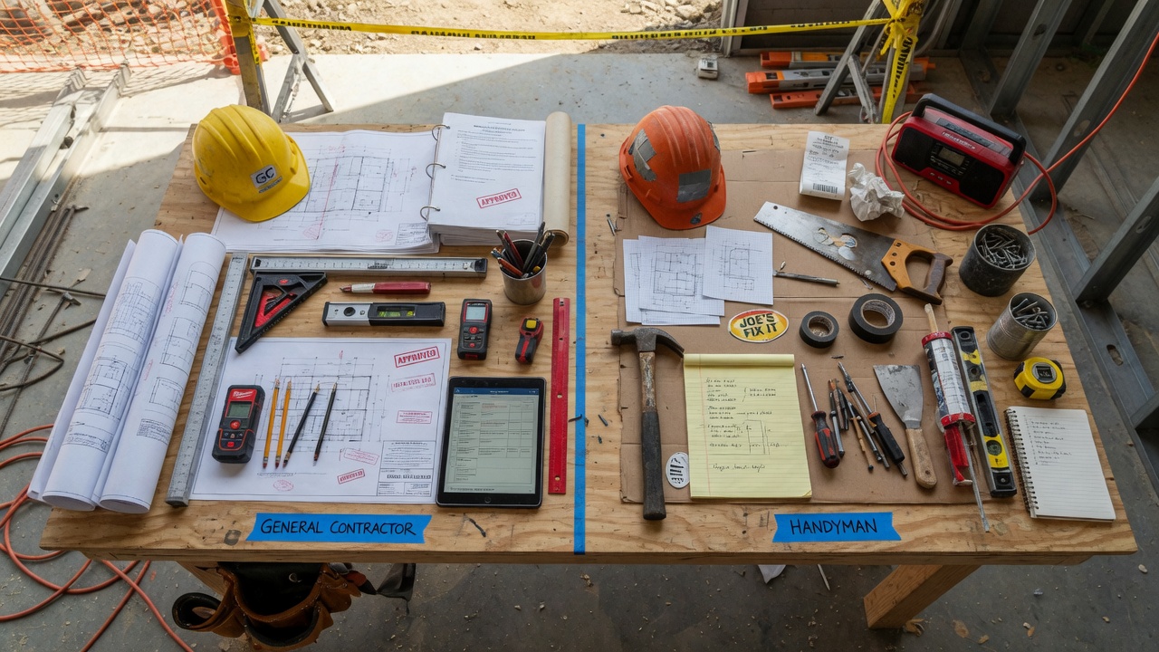 Handyman vs. General Contractor: How Metro Detroit Property Owners Decide